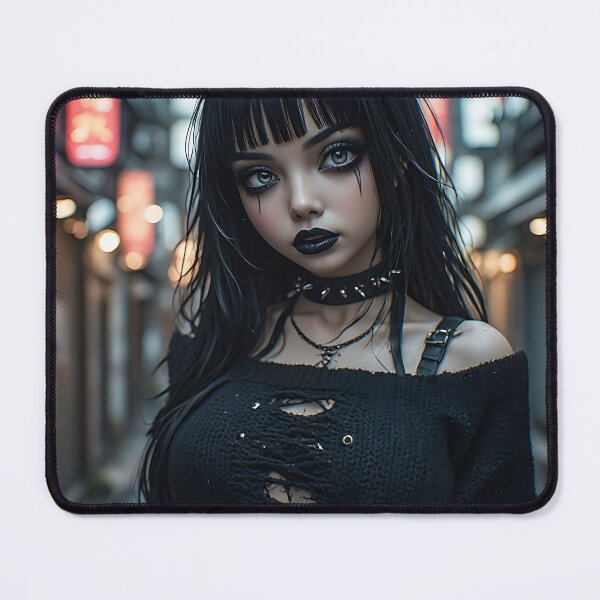 Item preview, Hot Halloween Anime Goth Girl Waifu 280 designed and sold by Your New Fixation.