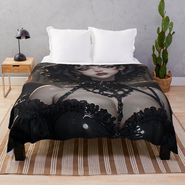 Item preview, Hot Halloween Anime Goth Girl Waifu 281 designed and sold by Your New Fixation.