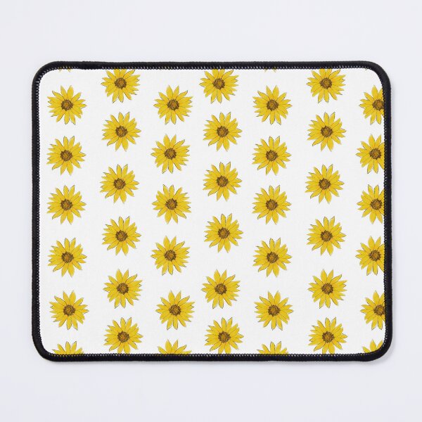 Item preview, Art Nouveau Dense Sunflower Toss | Watercolor Botanical Pattern designed and sold by CaroStudioTX.