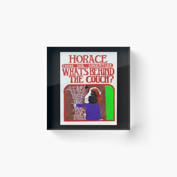 Item preview, Guinea Pigs and Books - Horace Chose His Adventure - What's Behind the Couch? designed and sold by Guinea Pigs and Books.