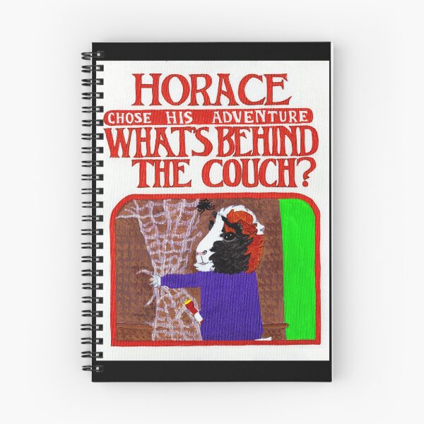 Item preview, Guinea Pigs and Books - Horace Chose His Adventure - What's Behind the Couch? designed and sold by Guinea Pigs and Books.