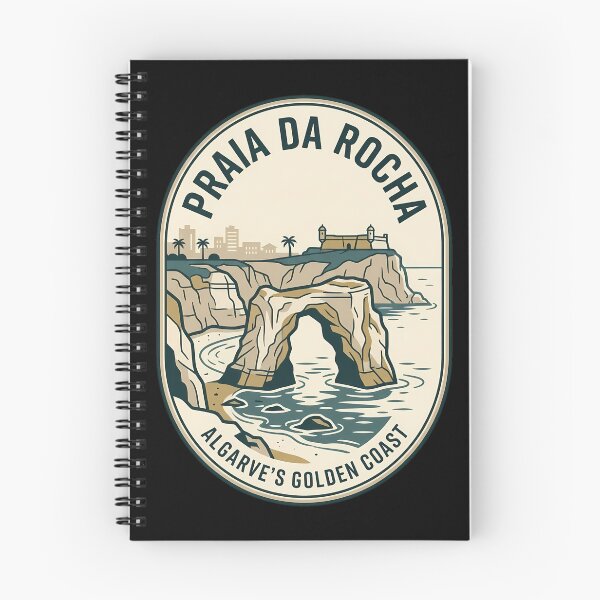 Item preview, Praia Da Rocha Algarve Vintage Travel Emblem designed and sold by k3rstman1.