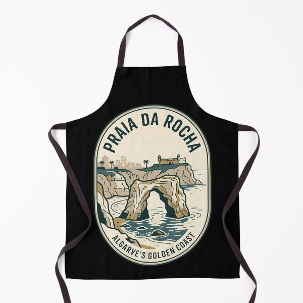 Item preview, Praia Da Rocha Algarve Vintage Travel Emblem designed and sold by k3rstman1.