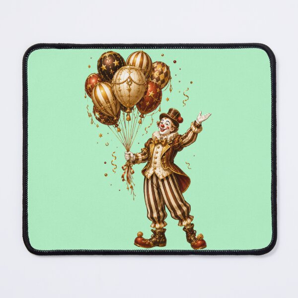 Item preview, The Miracle Giver – Vintage Balloon Clown | Whimsical Circus Fantasy Art designed and sold by sunbowjp stadio.
