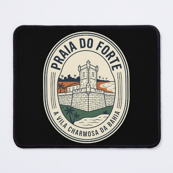 Item preview, Praia Do Forte Brazil Vintage Travel Emblem designed and sold by k3rstman1.