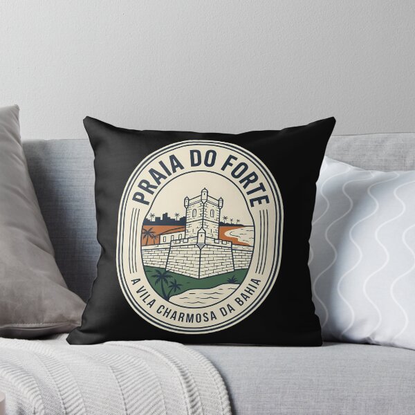 Item preview, Praia Do Forte Brazil Vintage Travel Emblem designed and sold by k3rstman1.