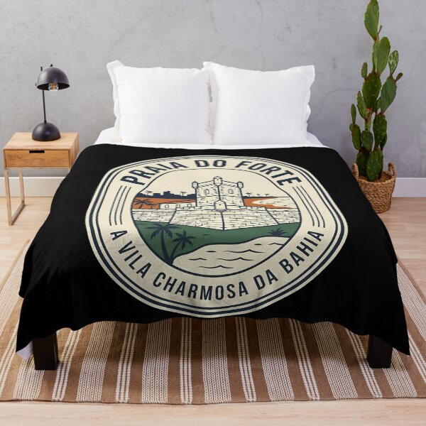 Item preview, Praia Do Forte Brazil Vintage Travel Emblem designed and sold by k3rstman1.