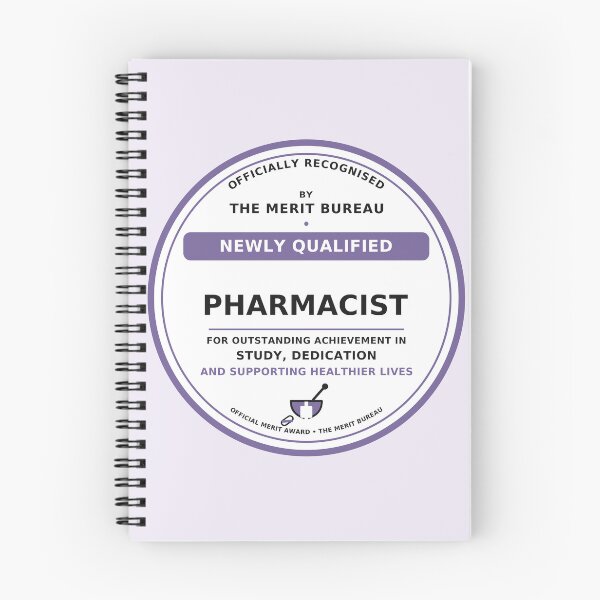 Item preview, Newly Qualified Pharmacist Gift | Pharmacy Graduation Award designed and sold by TheMeritBureau.
