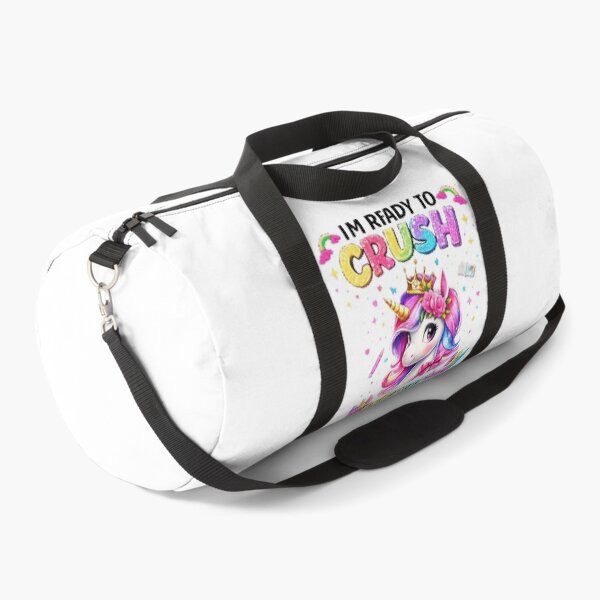 Item preview, I'm Ready to Crush kindergarten Unicorn Back to School Girls designed and sold by QuiteOrbit.