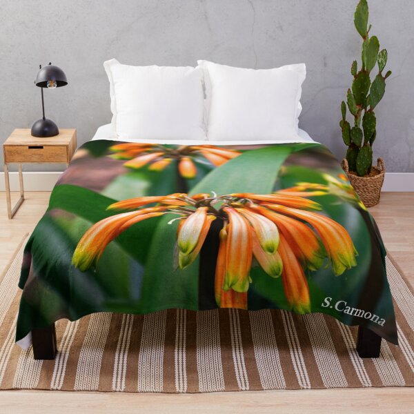 Item preview, Vibrant Orange Flowers in Bloom - Floral Nature Photography designed and sold by AuraInkSC.