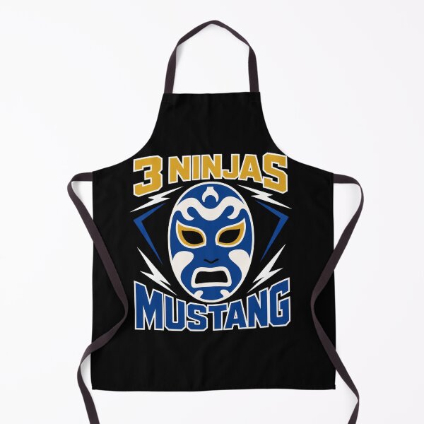 Item preview, Ninja Kids Masks 3 Retro Ninjas version four Mustang designed and sold by killem667.