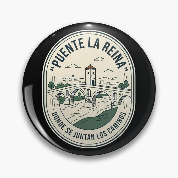 Item preview, Puente La Reina Spain Vintage Travel Emblem designed and sold by k3rstman1.