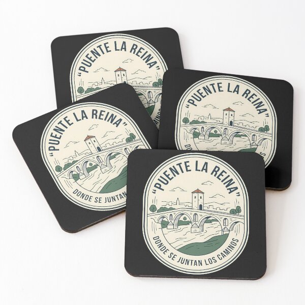 Item preview, Puente La Reina Spain Vintage Travel Emblem designed and sold by k3rstman1.