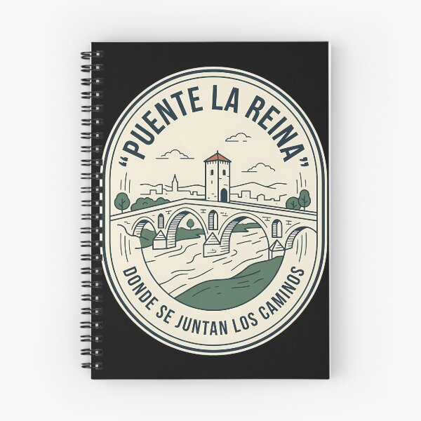 Item preview, Puente La Reina Spain Vintage Travel Emblem designed and sold by k3rstman1.