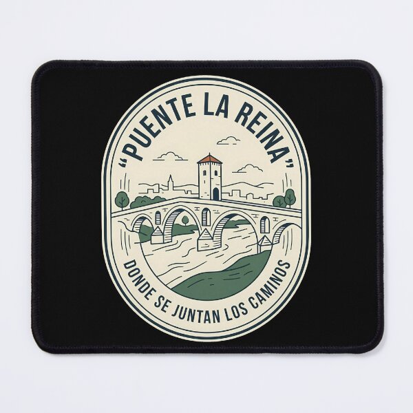 Item preview, Puente La Reina Spain Vintage Travel Emblem designed and sold by k3rstman1.