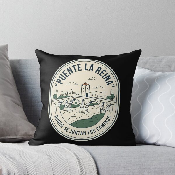 Item preview, Puente La Reina Spain Vintage Travel Emblem designed and sold by k3rstman1.