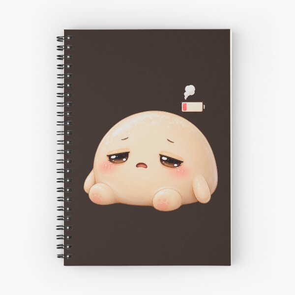 Item preview, Tired Mochi Low Battery Mood designed and sold by ImagenFusionP.
