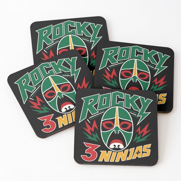 Item preview, Ninja Kids Masks 3 Retro Ninjas version three Rocky designed and sold by killem667.