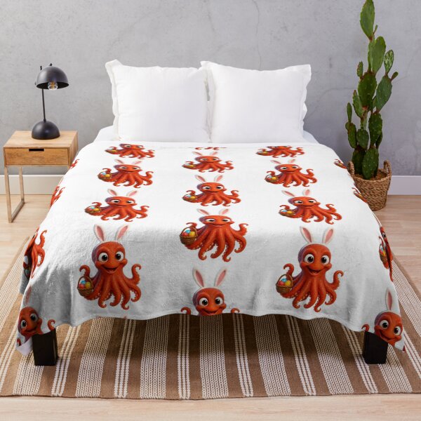 Item preview, Easter Giant Pacific Octopus designed and sold by Sillytoe.