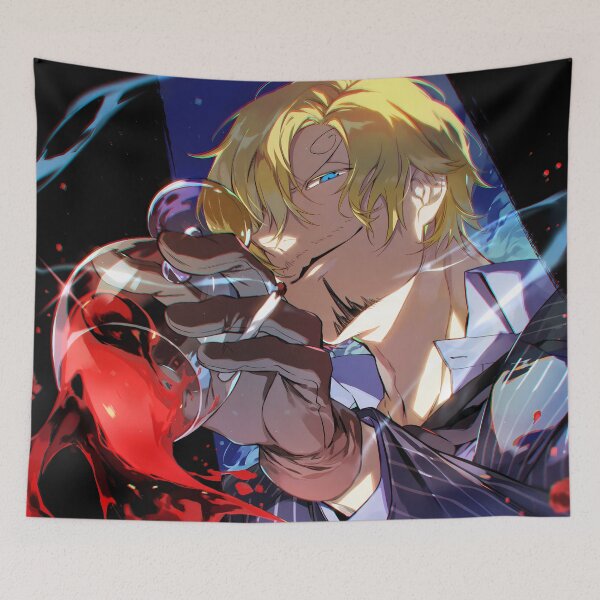 Item preview, Sanji Vinsmoke One Piece Elegant Crimson Night designed and sold by Kellanartist.
