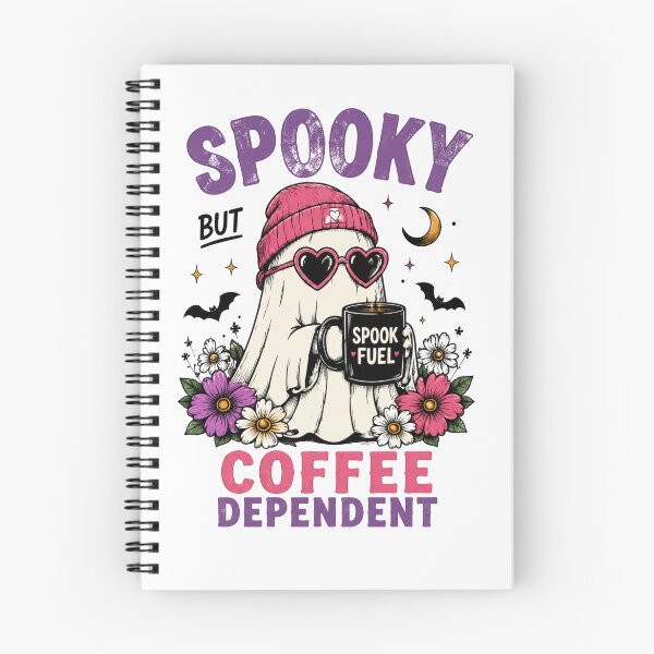 Item preview, Spooky Coffee Ghost designed and sold by pintartipuduran.