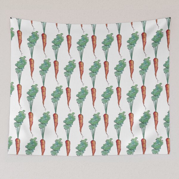 Item preview, Hand-Painted Watercolor Garden Carrot designed and sold by nic0leelan.