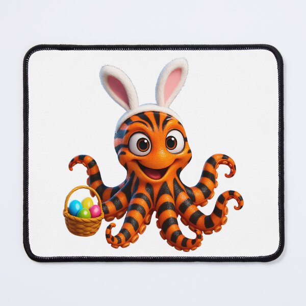 Item preview, Easter Giant Striped Octopus designed and sold by Sillytoe.