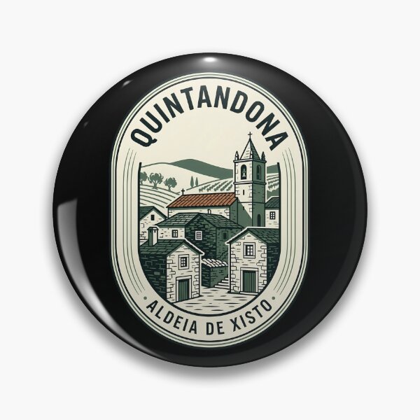 Item preview, Quintandona Portugal Schist Village Vintage Travel Emblem designed and sold by k3rstman1.