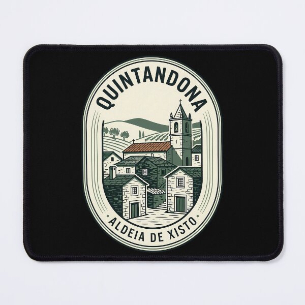 Item preview, Quintandona Portugal Schist Village Vintage Travel Emblem designed and sold by k3rstman1.