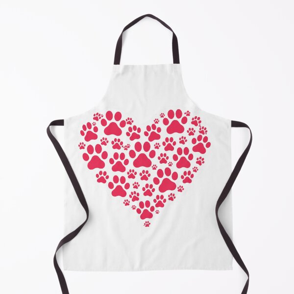 Item preview, Dog Paw Print Heart designed and sold by Vexorask.