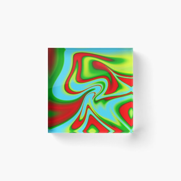 Item preview, Colorful Modern Psychedelic Design designed and sold by Happyabstract.