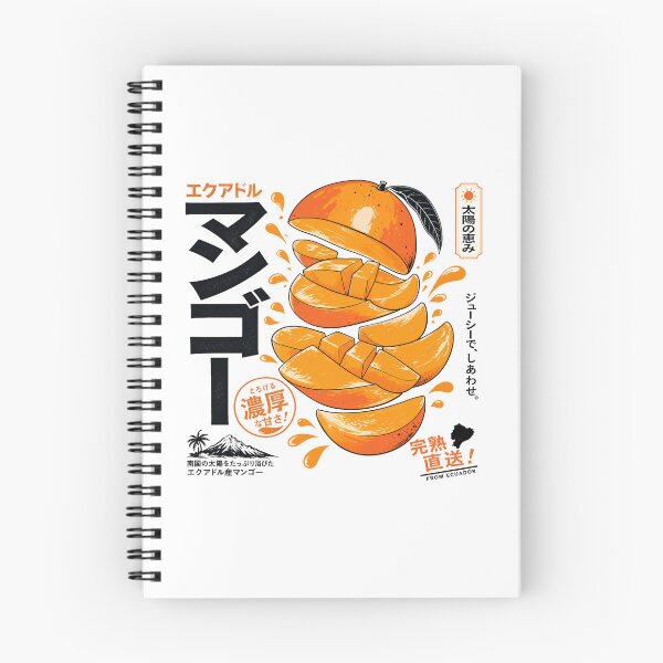 Item preview, Ecuador Mango , Vintage Japanese Fruit Label Art Print designed and sold by NullSpacePrints.