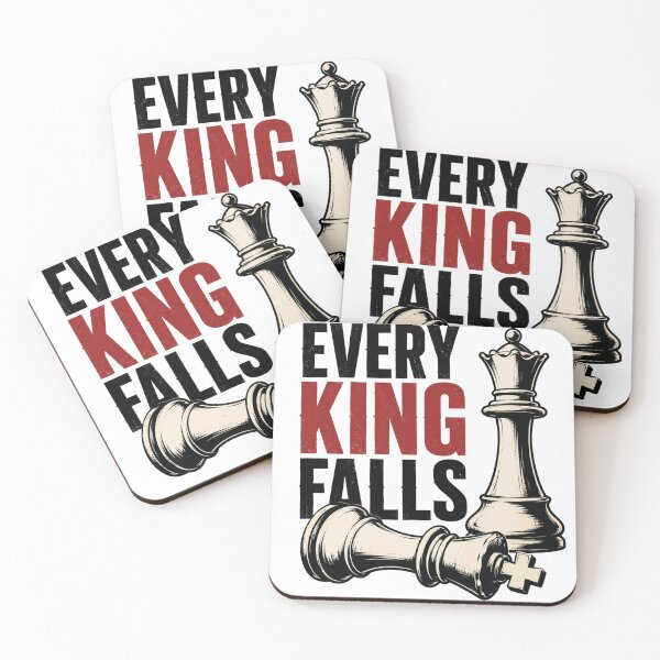 Item preview, Every King Falls – Queen Victory Chess Design designed and sold by HumorCulturePop.