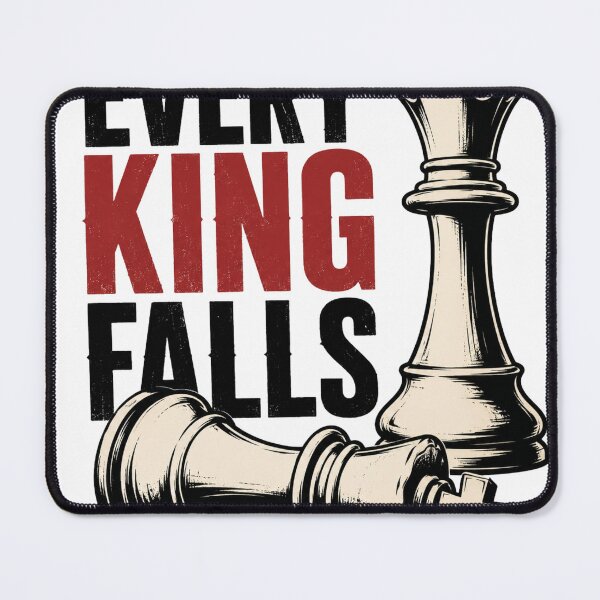 Item preview, Every King Falls – Queen Victory Chess Design designed and sold by HumorCulturePop.