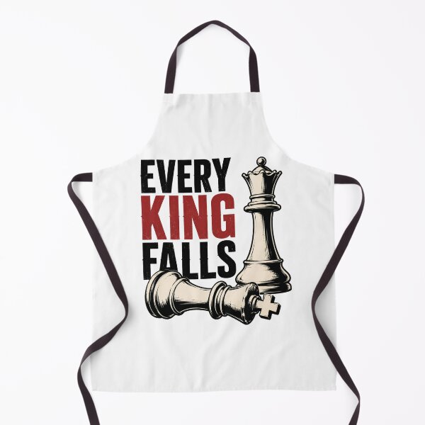 Item preview, Every King Falls – Queen Victory Chess Design designed and sold by HumorCulturePop.