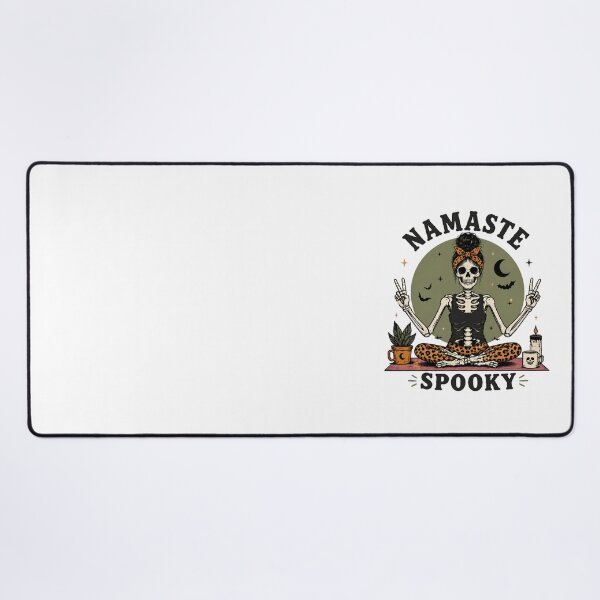 Item preview, Namaste Spooky Skeleton designed and sold by pintartipuduran.