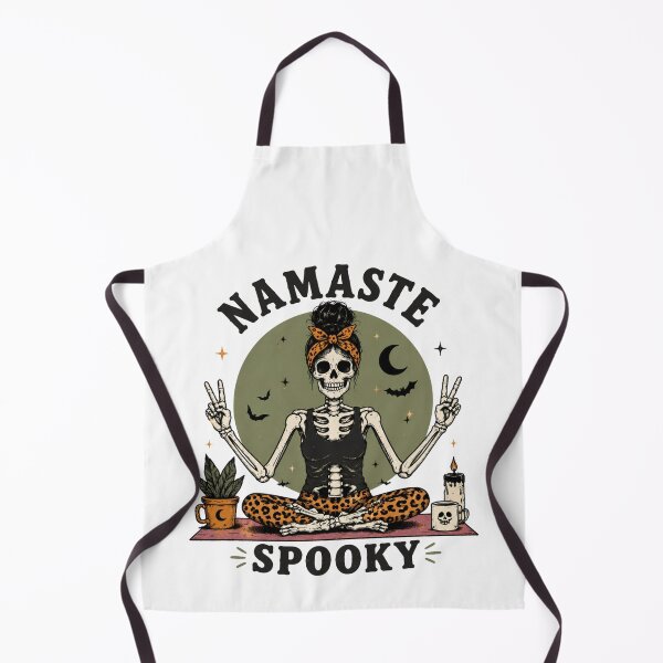 Item preview, Namaste Spooky Skeleton designed and sold by pintartipuduran.