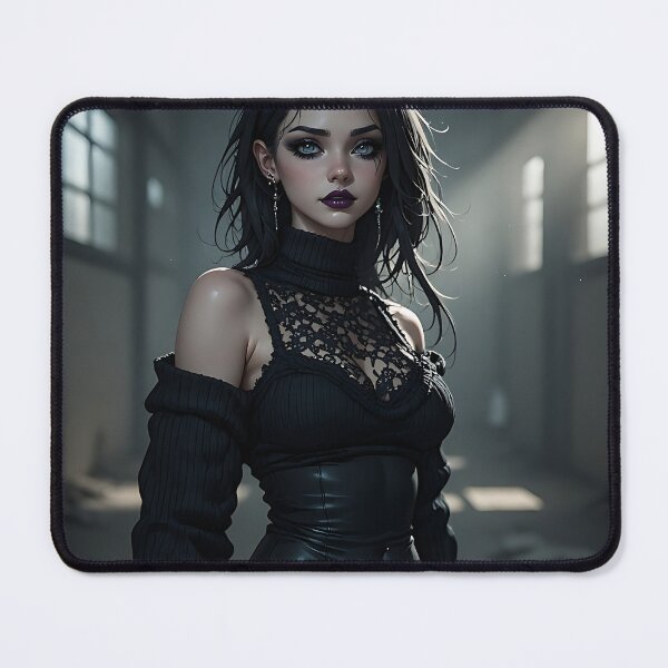 Item preview, Hot Halloween Anime Goth Girl Waifu 287 designed and sold by Your New Fixation.