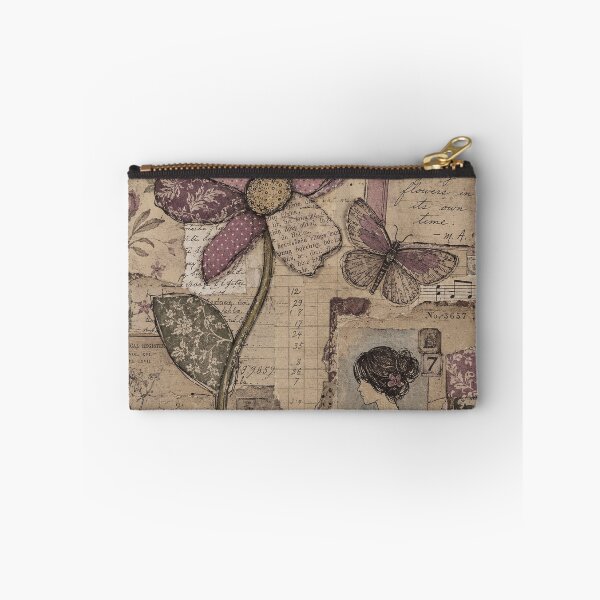 Item preview, Vintage Field Flowers and Butterfly Collage designed and sold by LachlanProwse.