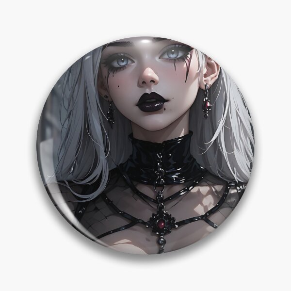 Item preview, Hot Halloween Anime Goth Girl Waifu 288 designed and sold by Your New Fixation.