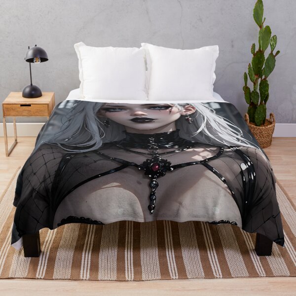 Item preview, Hot Halloween Anime Goth Girl Waifu 288 designed and sold by Your New Fixation.