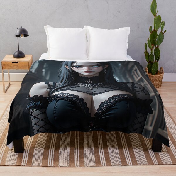 Item preview, Hot Halloween Anime Goth Girl Waifu 289 designed and sold by Your New Fixation.