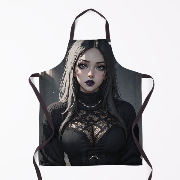 Item preview, Hot Halloween Anime Goth Girl Waifu 290 designed and sold by Your New Fixation.