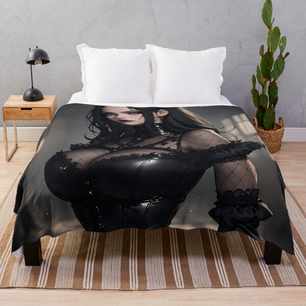 Item preview, Hot Halloween Anime Goth Girl Waifu 291 designed and sold by Your New Fixation.
