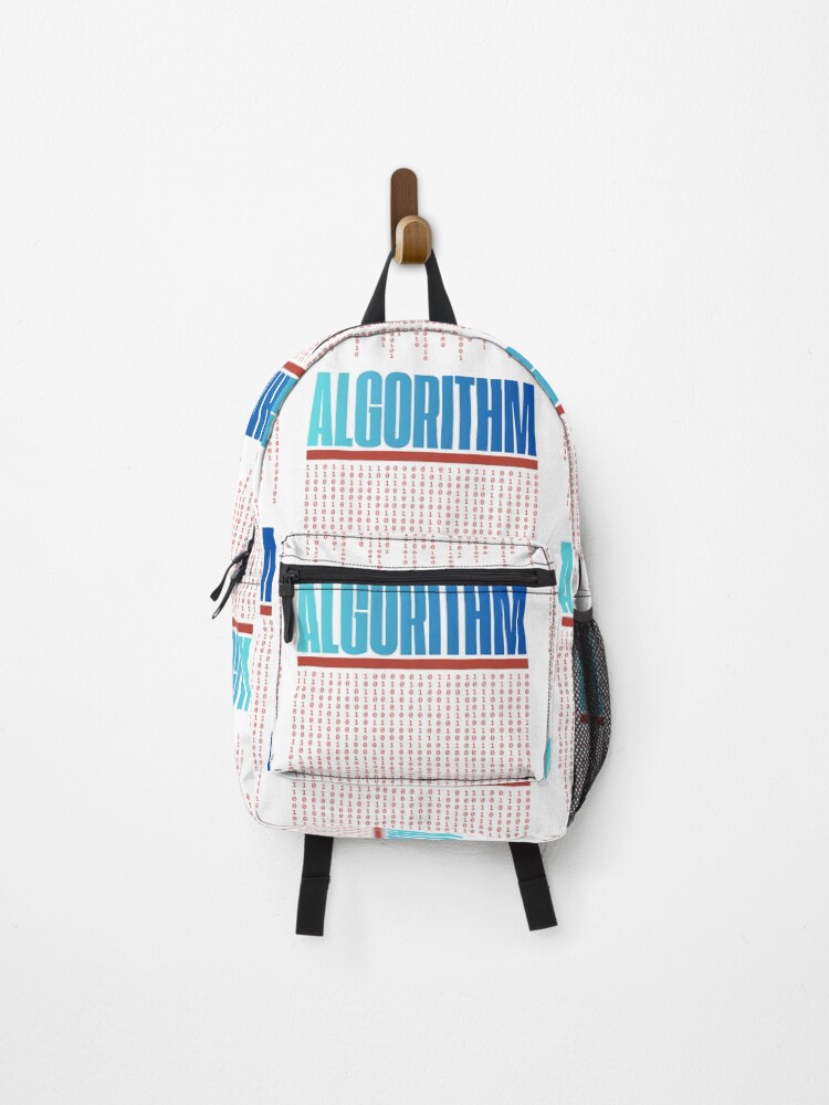 Thumbnail 1 of 3, Backpack, ALGORITHM designed and sold by TurtoeClub.