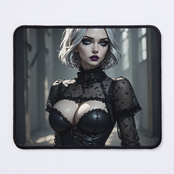 Item preview, Hot Halloween Anime Goth Girl Waifu 293 designed and sold by Your New Fixation.