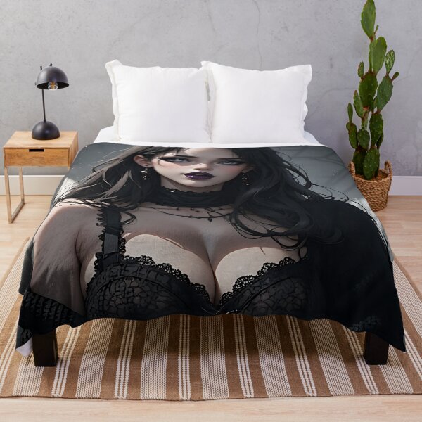Item preview, Hot Halloween Anime Goth Girl Waifu 294 designed and sold by Your New Fixation.