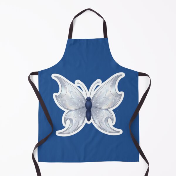 Item preview, Magical silver and blue butterfly designed and sold by Azurart2.