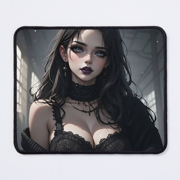 Item preview, Hot Halloween Anime Goth Girl Waifu 294 designed and sold by Your New Fixation.