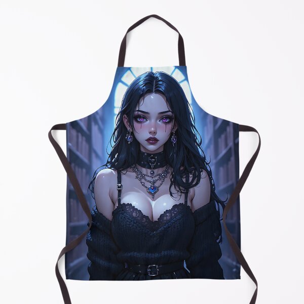 Item preview, Hot Halloween Anime Goth Girl Waifu 295 designed and sold by Your New Fixation.